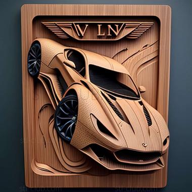 3D мадэль Aston Martin Vulcan (STL)